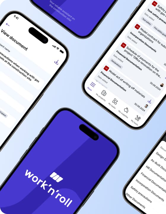 Quickly find the files you need with a convenient in-app search system