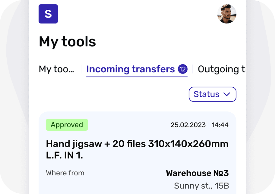 Informative database of tools